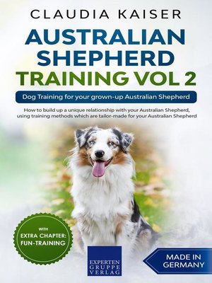 cover image of Australian Shepherd Training Vol 2